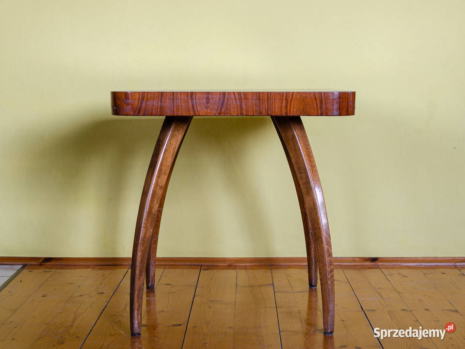 stolik pająk orzech model H259 Jindich Halabala Meble Wrocław