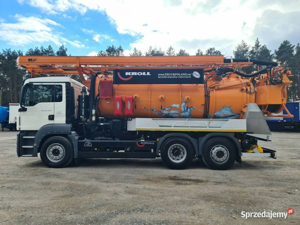 MAN WUKO KROLL KOMBI DO CZYSZCZENIA KANAŁÓW Samochody ciężarowe świętokrzyskie Daleszyce