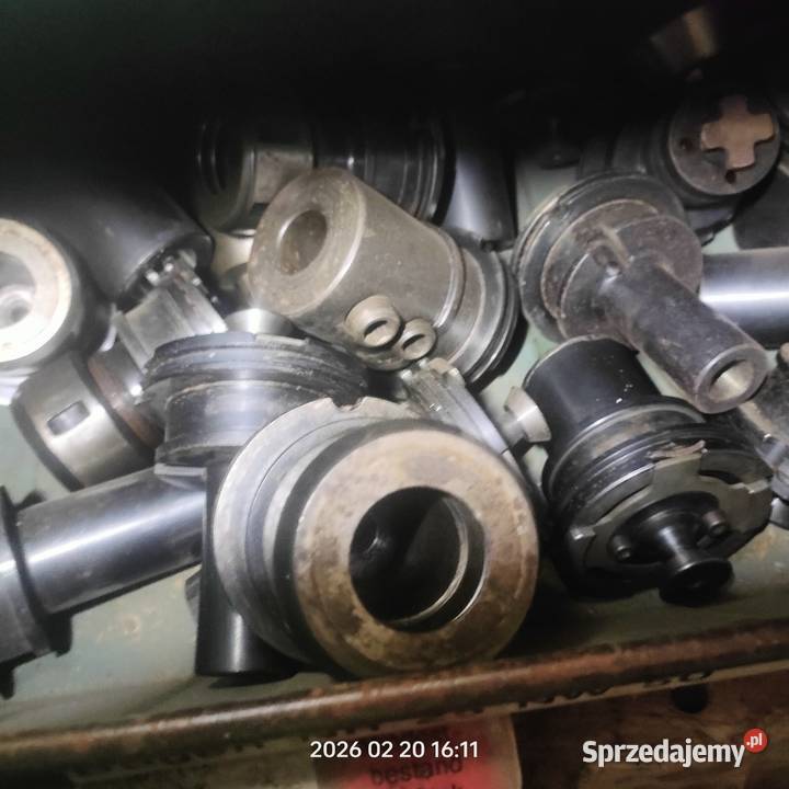 Oprawki uchwyty do frezarki centrum CNC Hajnówka sprzedam