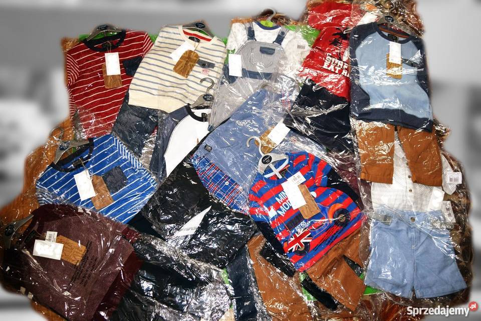 Import nowej odzieży dzieci z Anglii uniseks Rzeszów