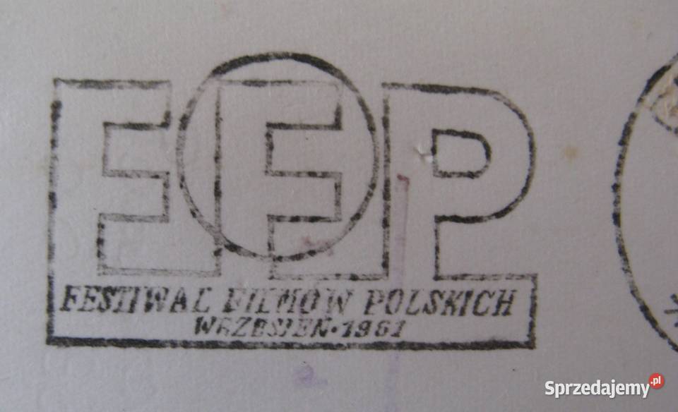 Pocztówka Sopot z pieczątką Festwal Filmów śląskie