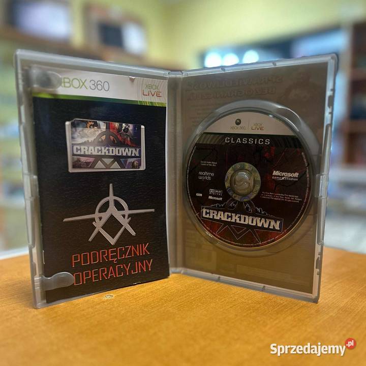 Gra na Xbox 360 Crackdown warmińsko-mazurskie Elbląg