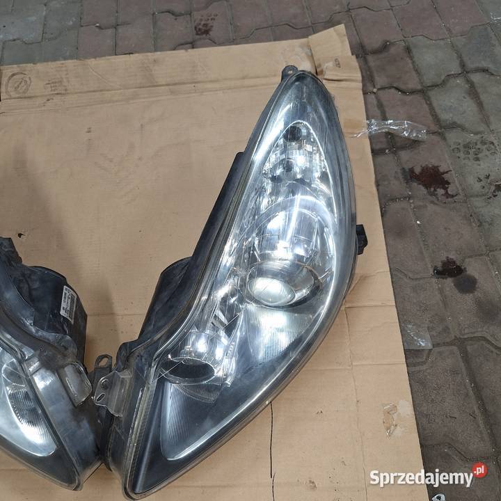 opel corsa D lampy OPC soczewka Banie