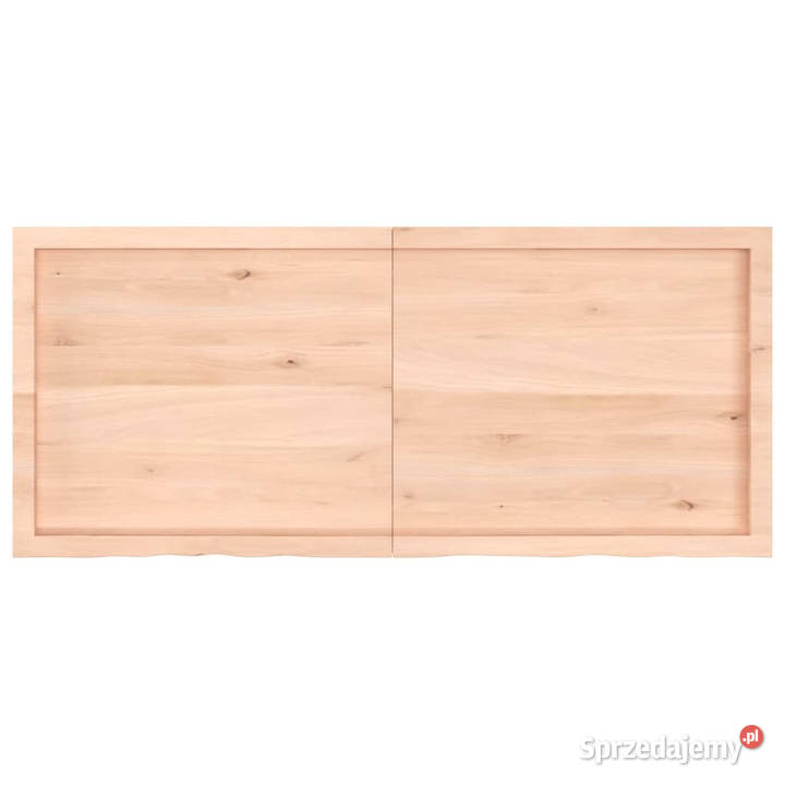 Blat stołu 140x60x26 surowe lite drewno dębowe sprzedam