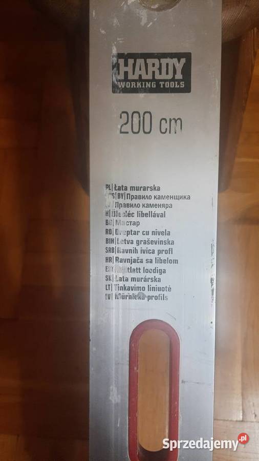 Poziomica aluminiowa 200 Wrocław sprzedam