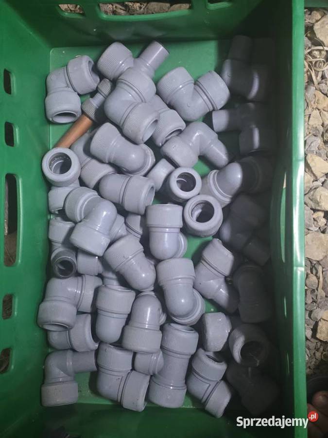 Złączki rury pozostałość inwestycji Okazja Oświęcim
