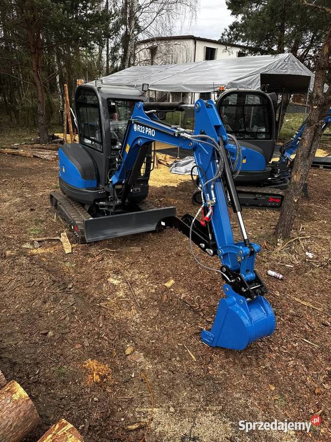 Minikoparka RIPPA R32 PRO 3200 32t Silnik Kubota