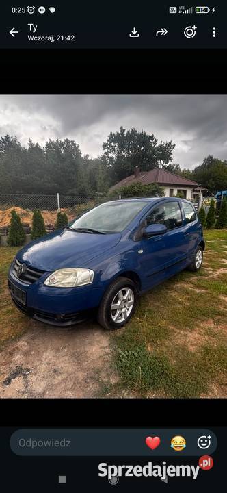Przód kompletny VW Fox 2007 12 pojemność Pozostałe Szczecin