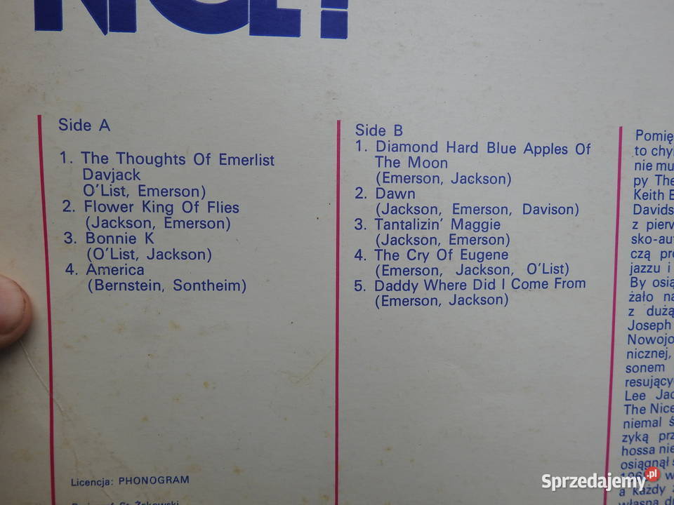Keith Emerson The Nice Rare Bird Atomic Rooster rock