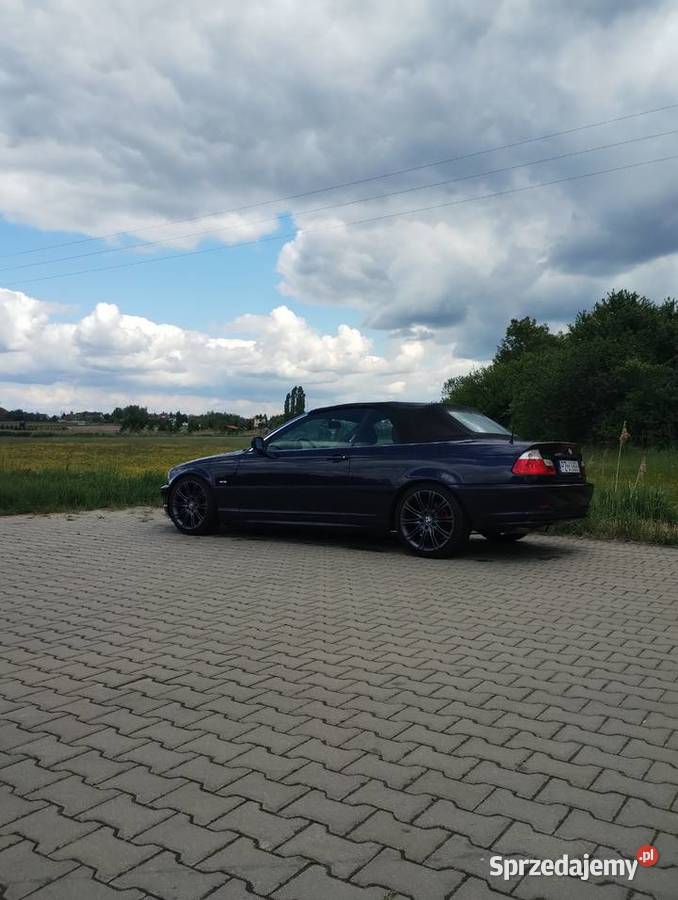 BMW E46 Cabrio Orientblau Piękna benzyna Suchy Las sprzedam