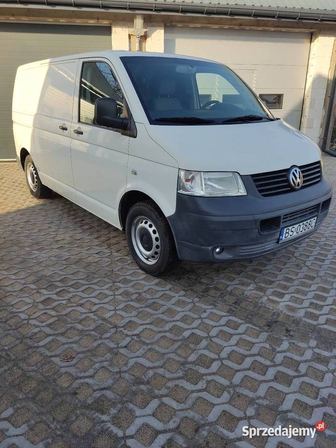 Volkswagen Transporter T5 19Tdi Klimatyzacja Bez poduszka powietrzna Volkswagen Suraż