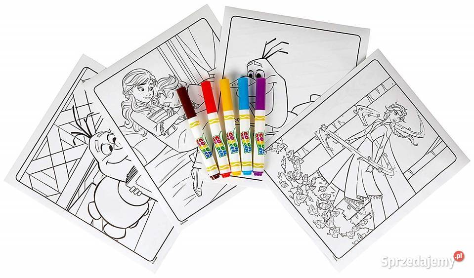 Crayola Kolorowanki Z Magicznymi Pisakami Frozen 2 Elsa Anna