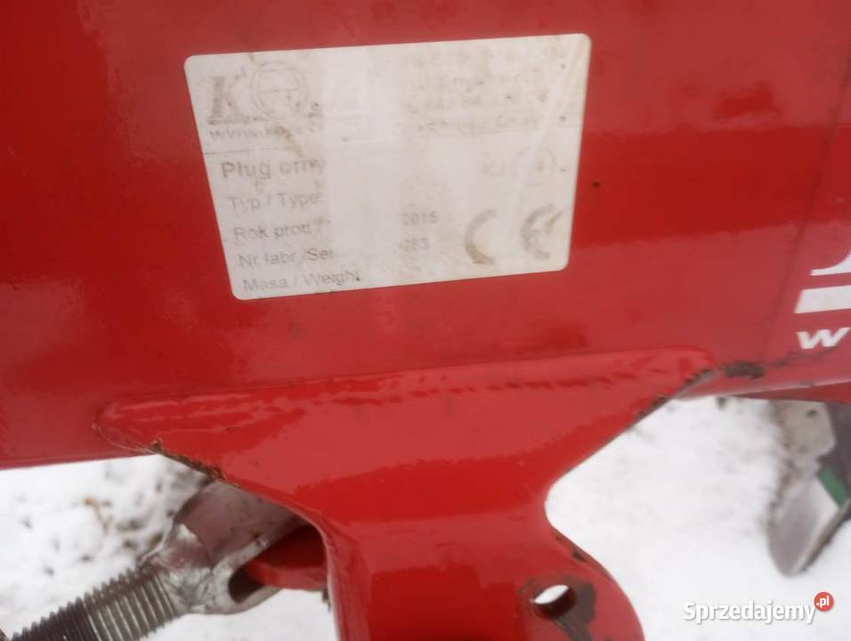 Plug zagonowy KOJA zagonowy 4 nieuszkodzony Pługi Grozimy