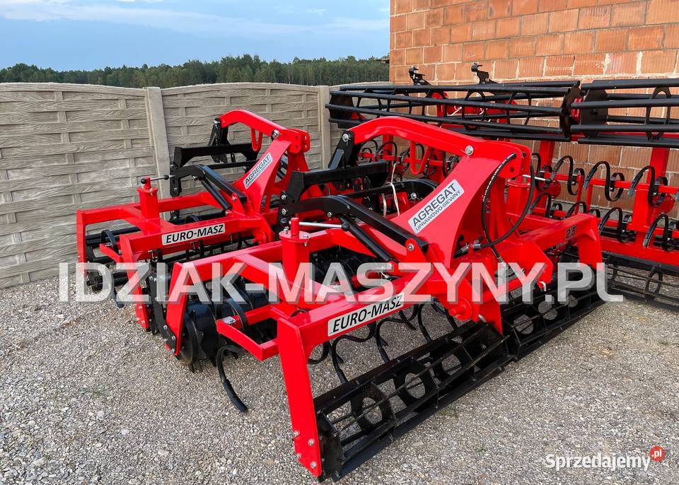 Agregat UprawowoSiewny EuroMasz 25m 27m 30m Agregaty Radomsko