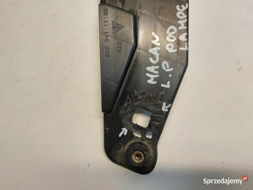 PORSCHE MACAN S 95B Ślizg mocowanie lampy przód osobowe Części montażowe