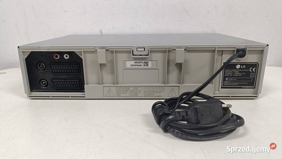LG LV4961Magnetowid Stereo wielkopolskie Poznań