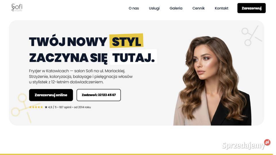 Strona internetowa tworzenie stron WWW wizytówka Częstochowa