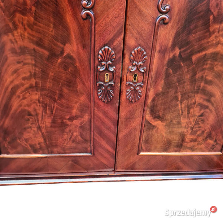 MAHONIOWA SZAFKA KONSOLA EKLEKTYCZNA zachodniopomorskie Szczecin sprzedam