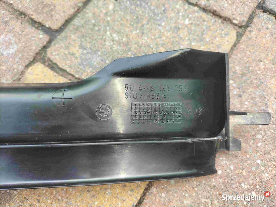 Nakładka produ prawa tylna BMW E46 SEDAN TOURING