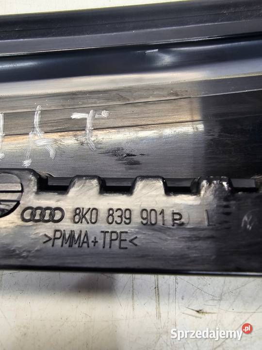 NAKŁADKA OSŁONA SŁUPKA L T AUDI A4 B8 8K0839901P Przystajń