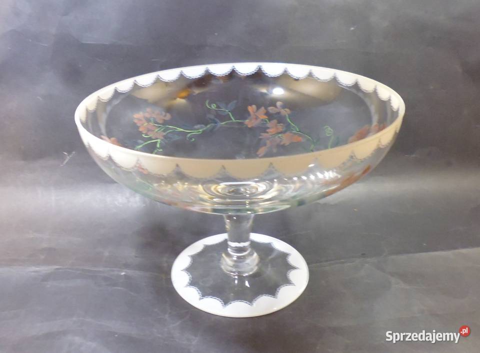 Patera Szklana Orrefors Rękodzieło Warszawa