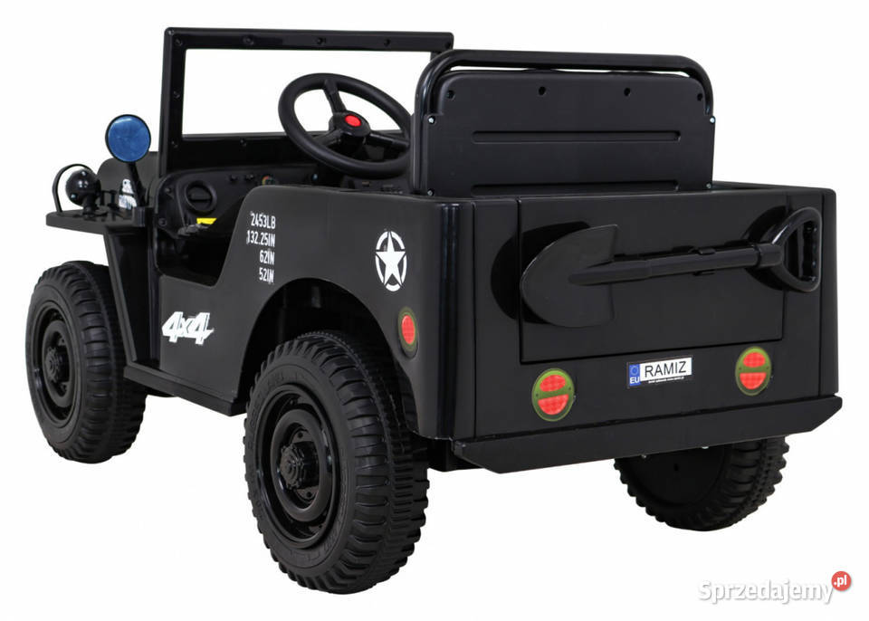 Auto samochód na akumulator WOJSKOWE RETRO 4x4 śląskie Myszków