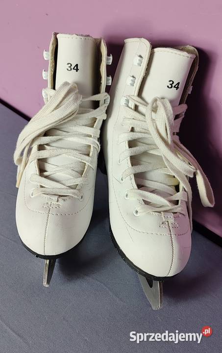 Łyżwy dziecięce figurowe w super stanie rozmiar Jasień sprzedam