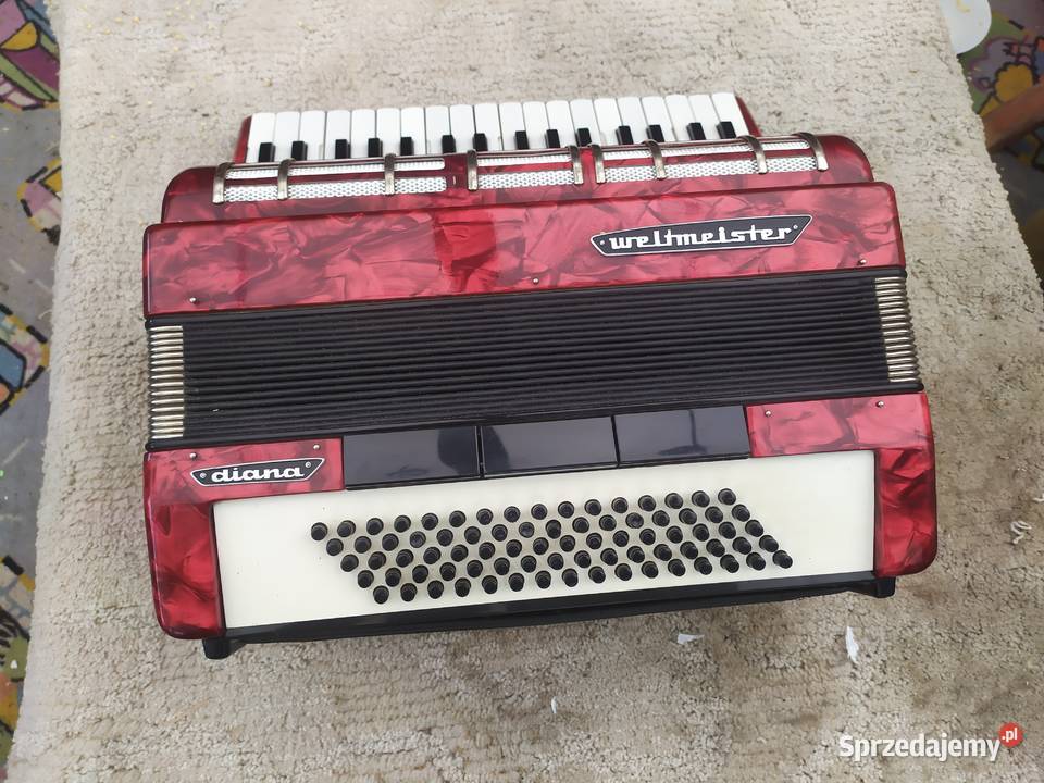 Akordeon weltmaister 80 Diana Instrumenty klawiszowe i MIDI Wydrza