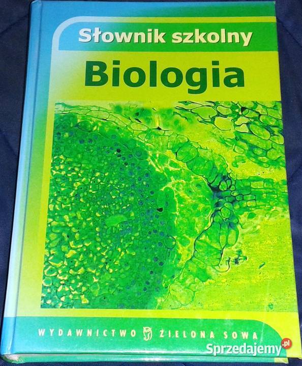 Słownik szkolny Biologia M Popielarska R Pozostałe Kultura i Rozrywka Chełm sprzedam