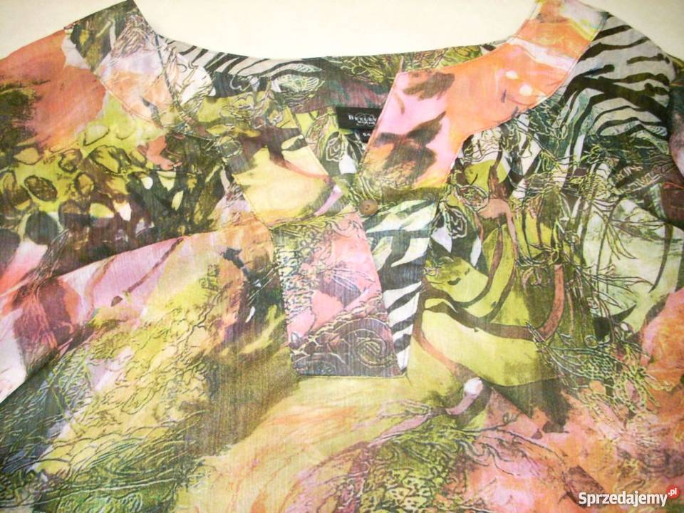 Zwiewna Tunika modna elegancka wzory 52 54 Nowy Sącz sprzedam