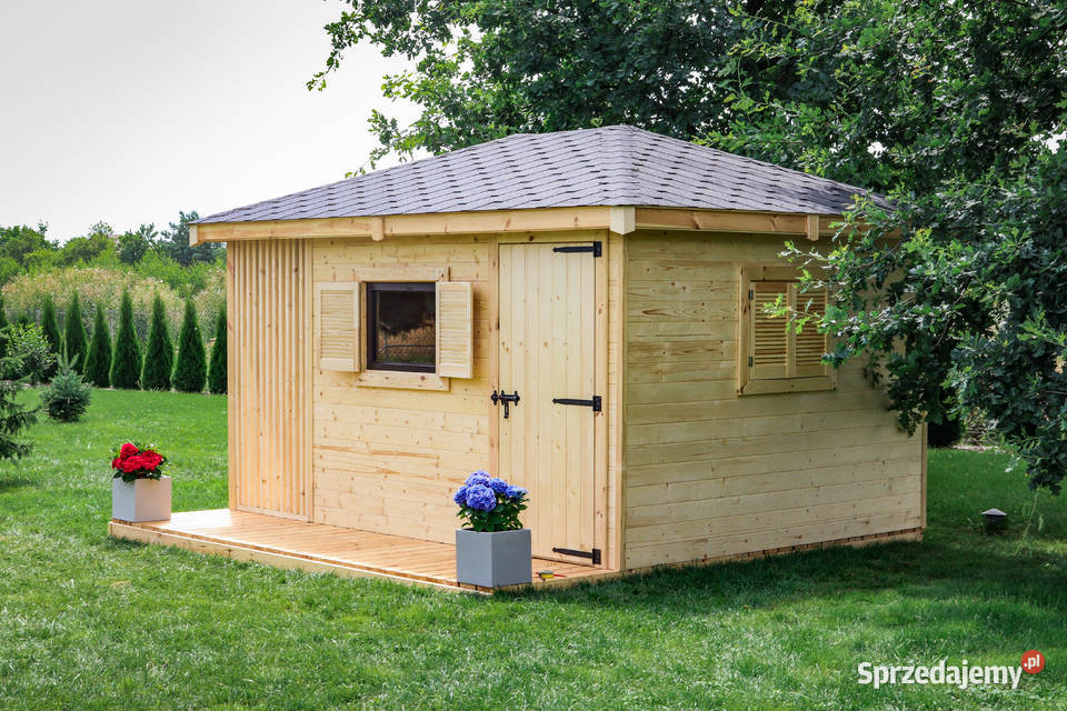 Domek ogrodowy Nowoczesne Domki Delicato 1 3x3