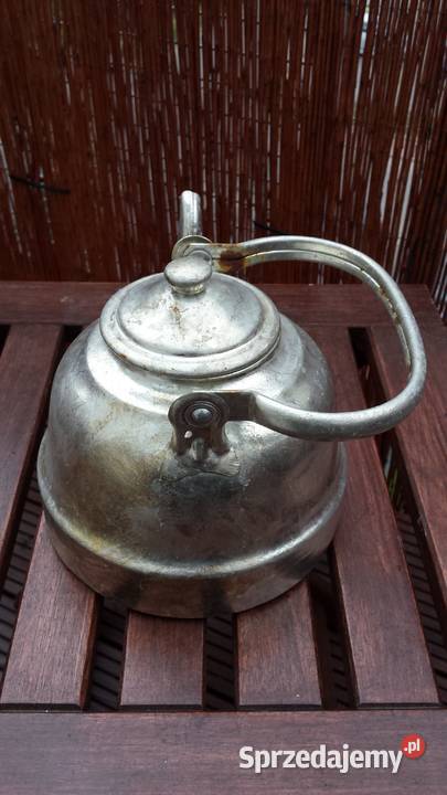 Stary czajnik aluminiowy retro PRL