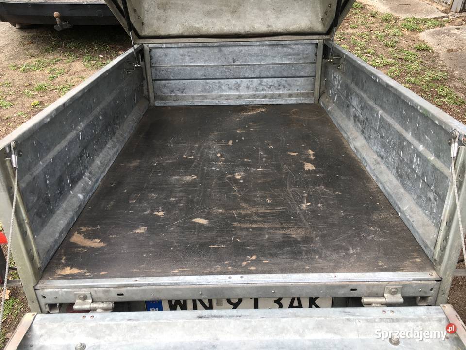 Przyczepa niewiadow n350 z pokrywa Warszawa sprzedam