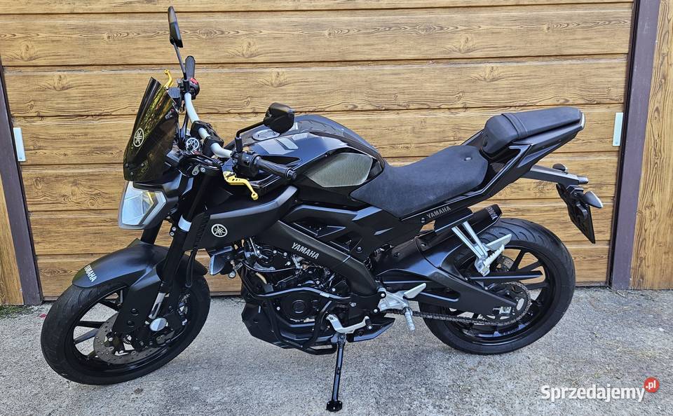 Yamaha mt125 Abs motocykl naked dużo dodatków Yamaha wielkopolskie Piła