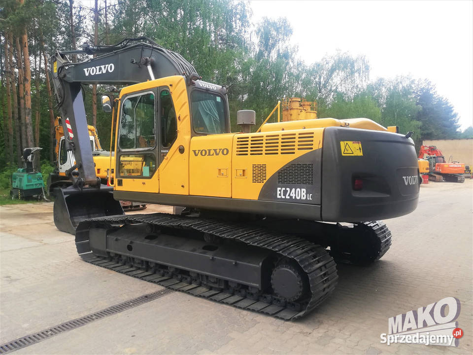 Koparka gąsienicowa VOLVO EC240 BLC 2007r 26t Ostrowiec Świętokrzyski