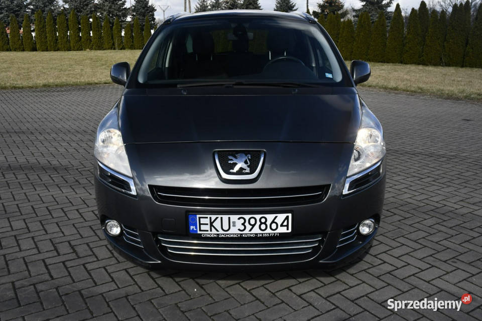 Peugeot 5008 16hdi DUDKI11 Klimatronic 2 elektrochrom. lusterka boczne Kutno sprzedam