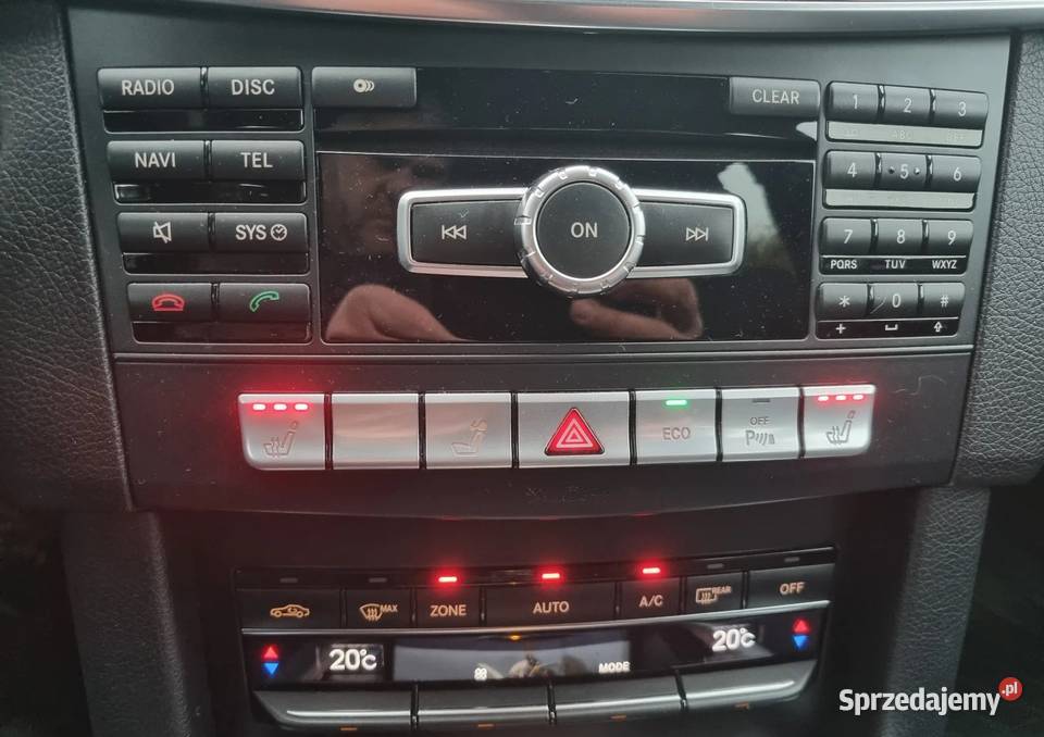 MERCEDES E KL 200 CDI 136 ELEGANCE 7GTRONIC poduszka powietrzna