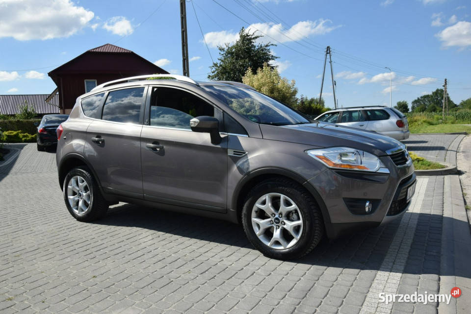 Ford Kuga 20D 2012r 4x4 Navi 153 Oryginał Lakier szary Majdan Sieniawski