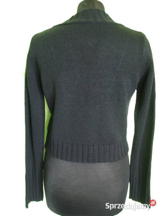 Bolerko sweter czarny 40 obwód biustu 90 Siedlce