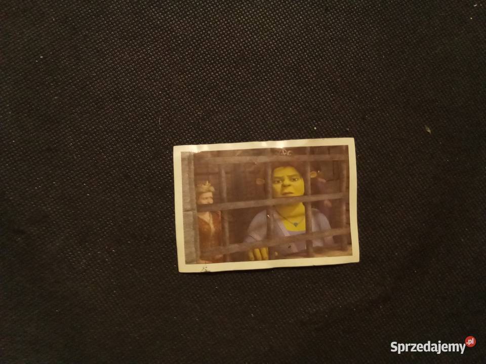 Naklejka na tropie Shreka numer 87 Fiona Warszawa sprzedam