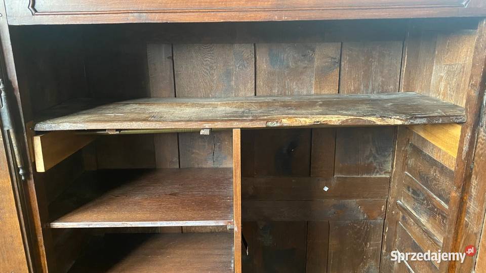 Stylowa stara szafa dwudrzwiowa klasyczna Budno