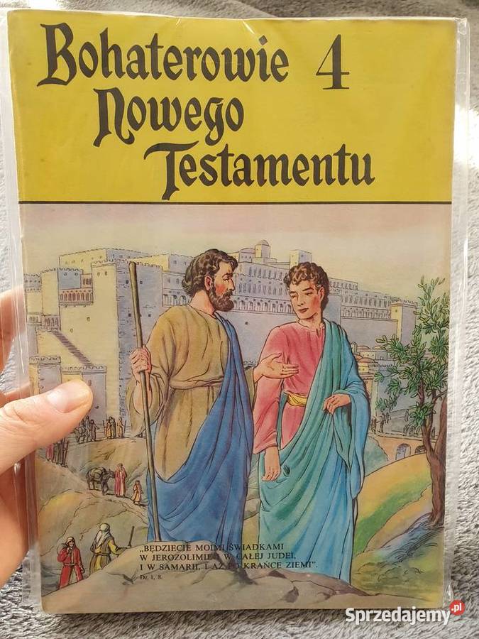 Życie Jezusa Chrystusa Nowy Testament 4 komiksy Komiksy Gdynia