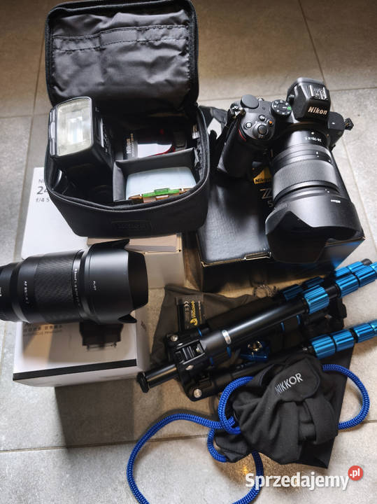 Aparat Nikon Z5 nowy Nikkor 2470 f4 S Viltrox 85 Toruń sprzedam