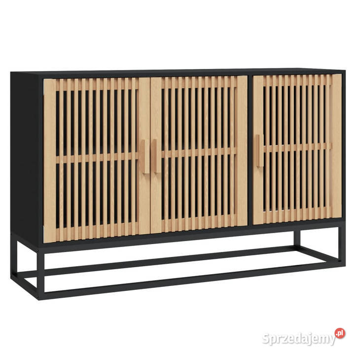 Szafka czarna 105x30x65 materiał drewnopochodny Warszawa