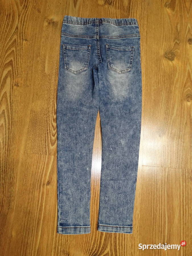 Spodnie dziewczęce jeans slim r128 Legnica