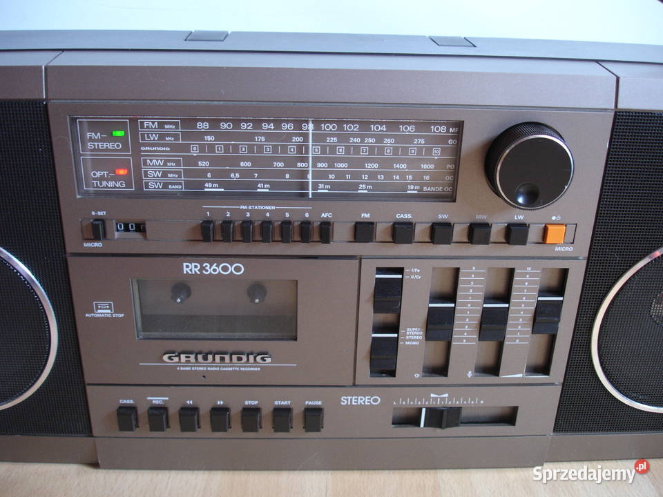 Radiomagnetofon GRUNDIG RR3600 Zielona Góra