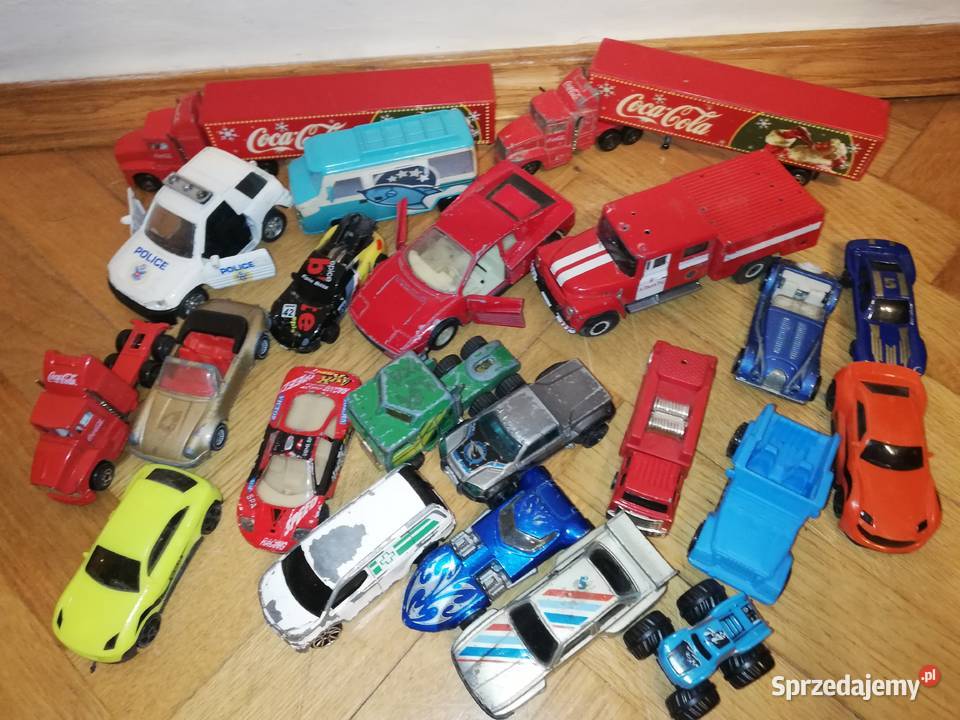 Zestaw 22 samochodów Tanio mazowieckie Warszawa