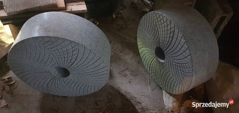 Żarna kamienie do mielenia zboża mąka nowe Pozostałe Garcz