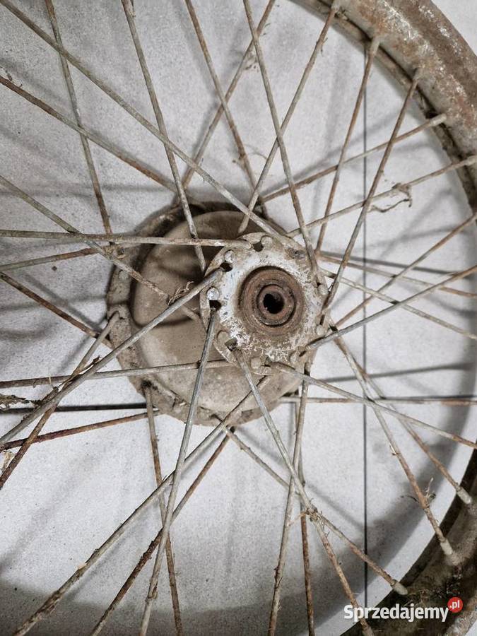 Koło przednie wfm wsk dwuramówka nie Junak jawa Wola Dębińska