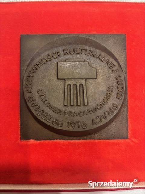 Medal przegląd aktywności kulturalnej 1976 001 Wałbrzych